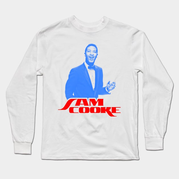 Sam Cooke // King of Soul FanArt Tribute Long Sleeve T-Shirt by darklordpug